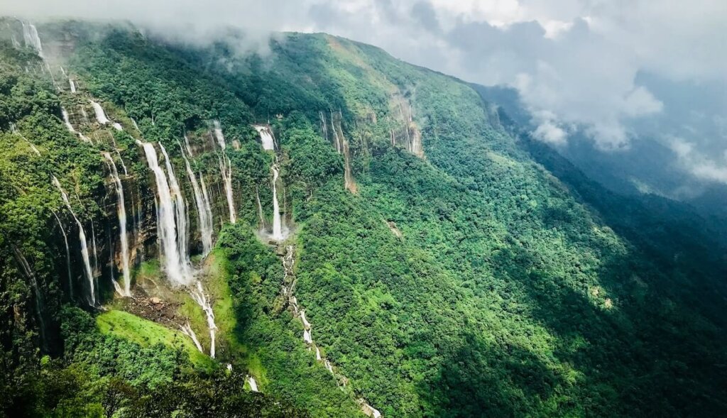 Shillong waterfall photo